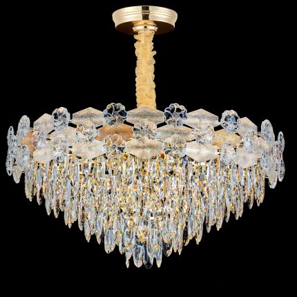 Lustre Cascade Lumineuse – 60 cm