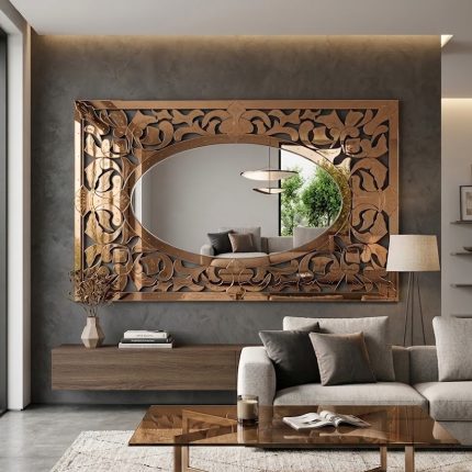 Miroir Elyra – Bronze