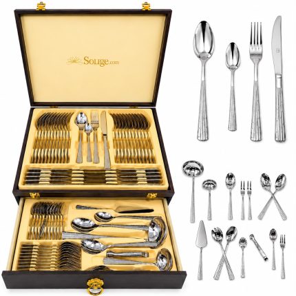 Ménagère Prestige – 72 pièces (Finition Miroir)